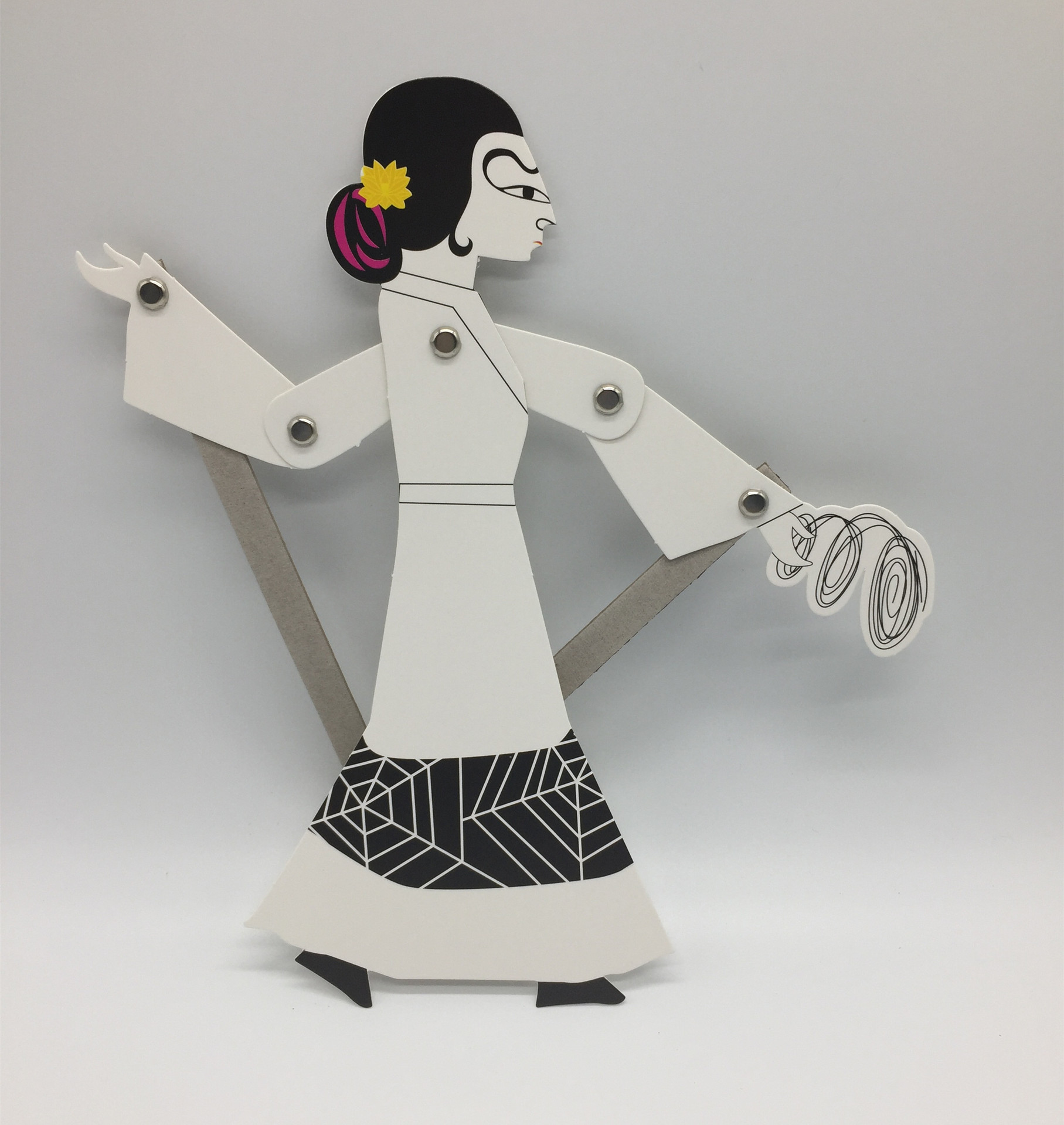 西游记人物皮影戏 手工diy 儿童绘画制作材料包幼儿园美劳批发