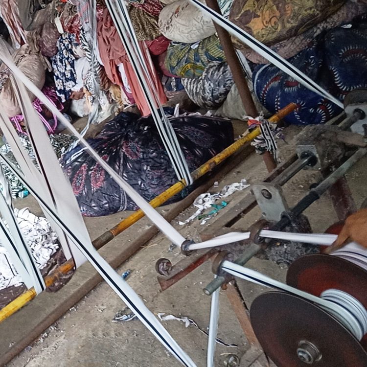 捆土球布条黑白条园林捆树球长布条捆扎土球布条捆扎瓦片布条