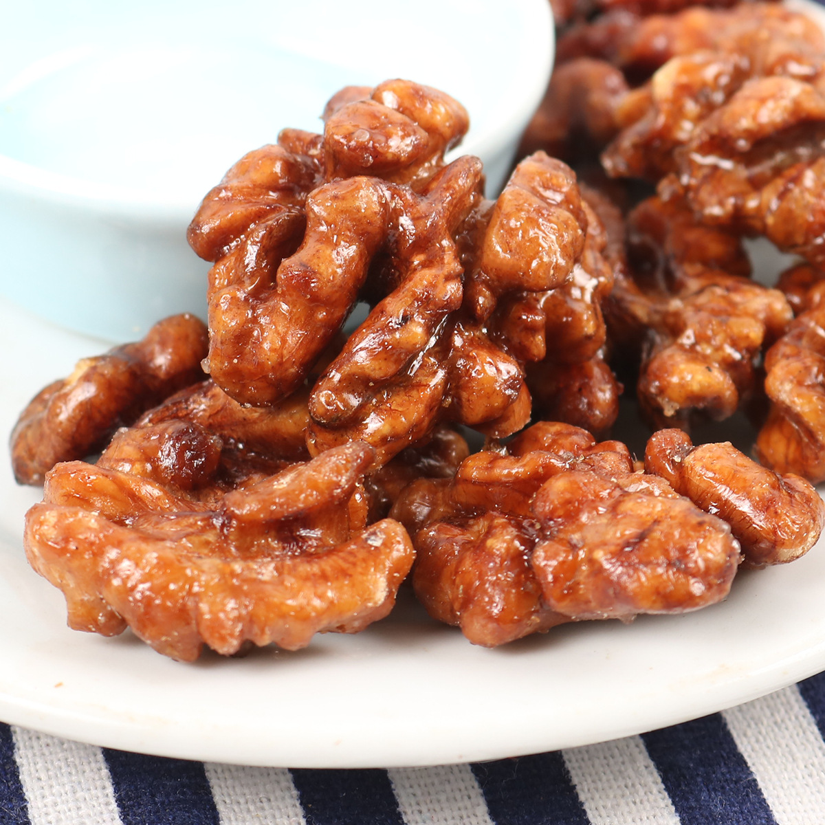 山西汾阳琥珀核桃仁罐装袋装批发500克包邮