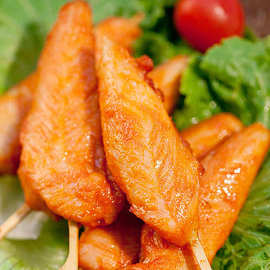 川香鸡柳串 调理批发西餐食材 烧烤火锅麻辣烫炸鸡柳油炸小吃批发