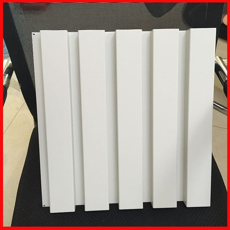 厂家定制墙面凹槽铝单板20mm幕墙建筑装饰材料招牌凹凸铝单板