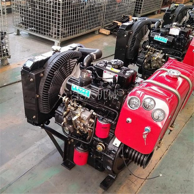 潍坊2110柴油机 双缸小型发动机 可配挂浆机 粉碎机