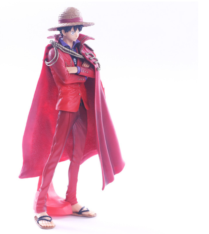 海贼王 航海王 20周年 koa 披风路飞手办公仔模型摆件