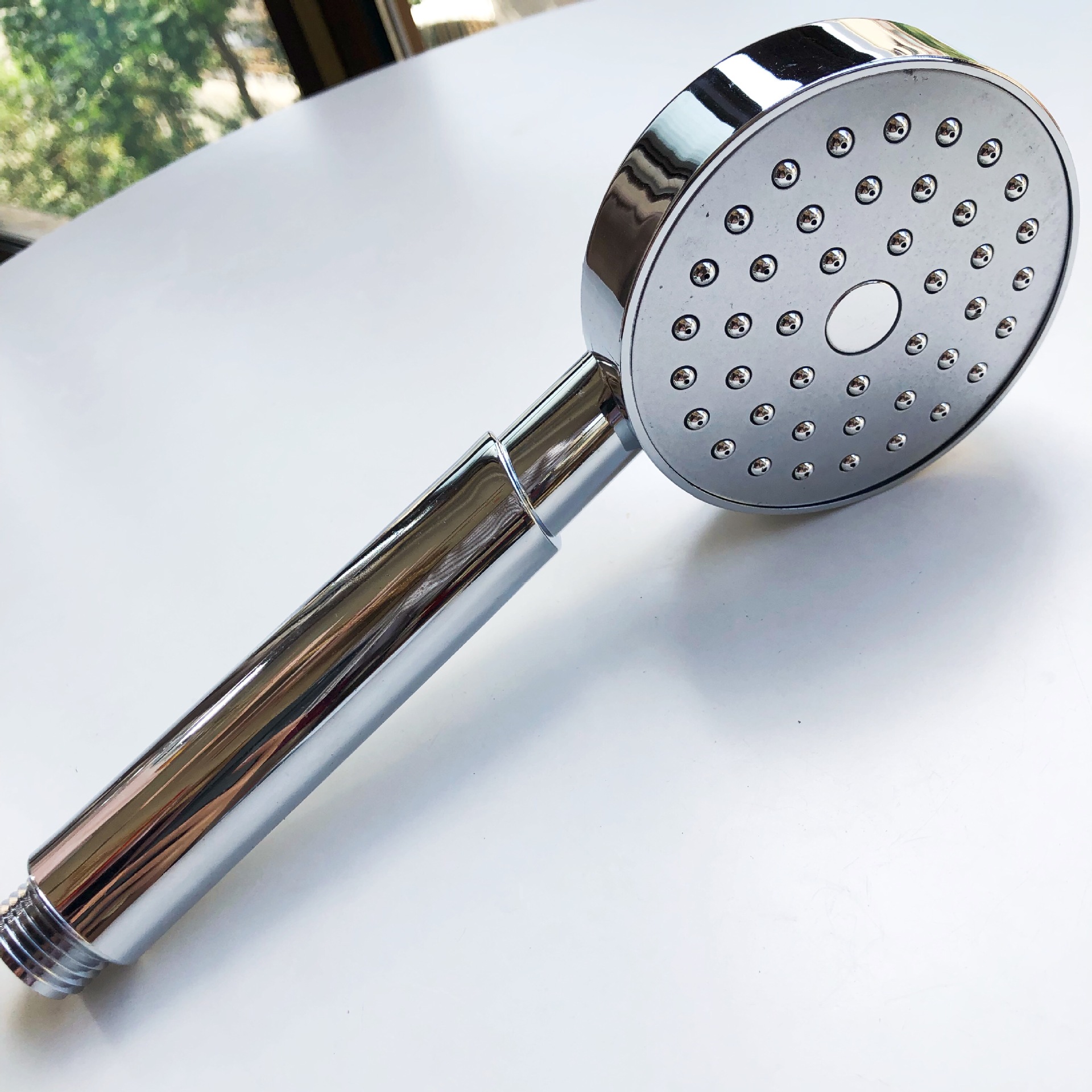 厂家供应增压花洒淋浴喷头电镀莲蓬头单功能手持简约花洒