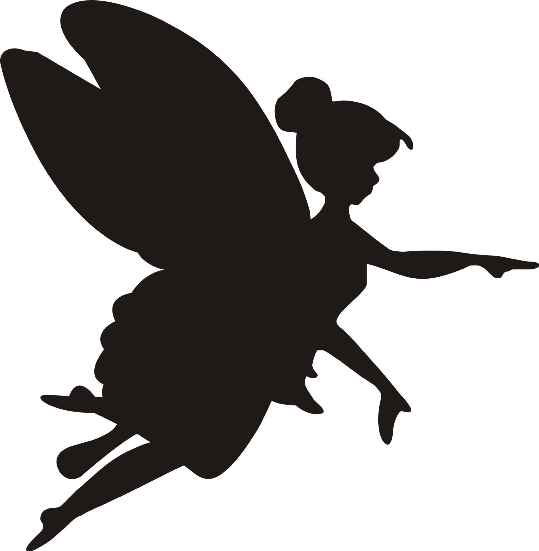 精灵花草镂空独角兽 黑色天使翅膀女孩 节日蝴蝶仙子装饰卡片定制