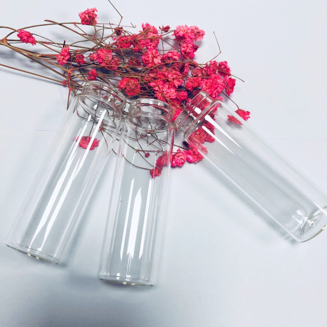 30ml面膜管制瓶 双卡口西林瓶 易撕拉安瓿瓶 小玻璃安瓶 透明瓶