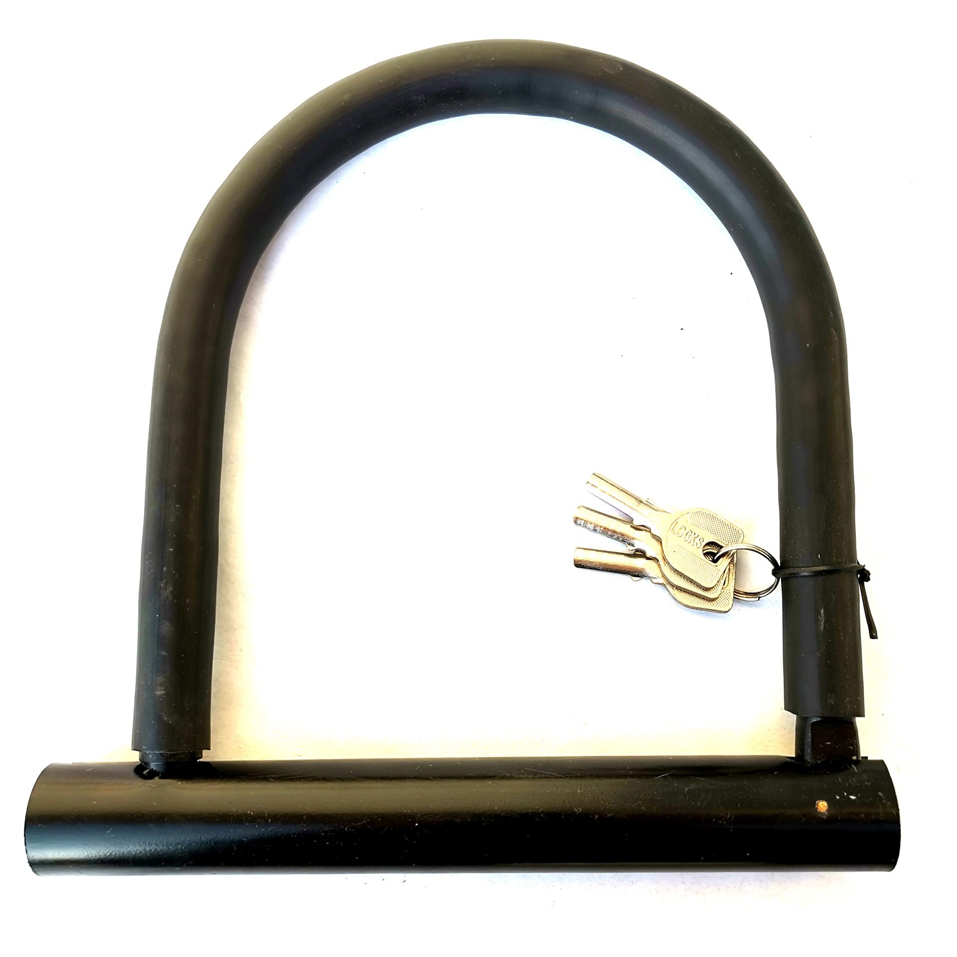 加粗加宽自行车u型锁 锁五金工具摩托车三轮车锁摩托车配件批发