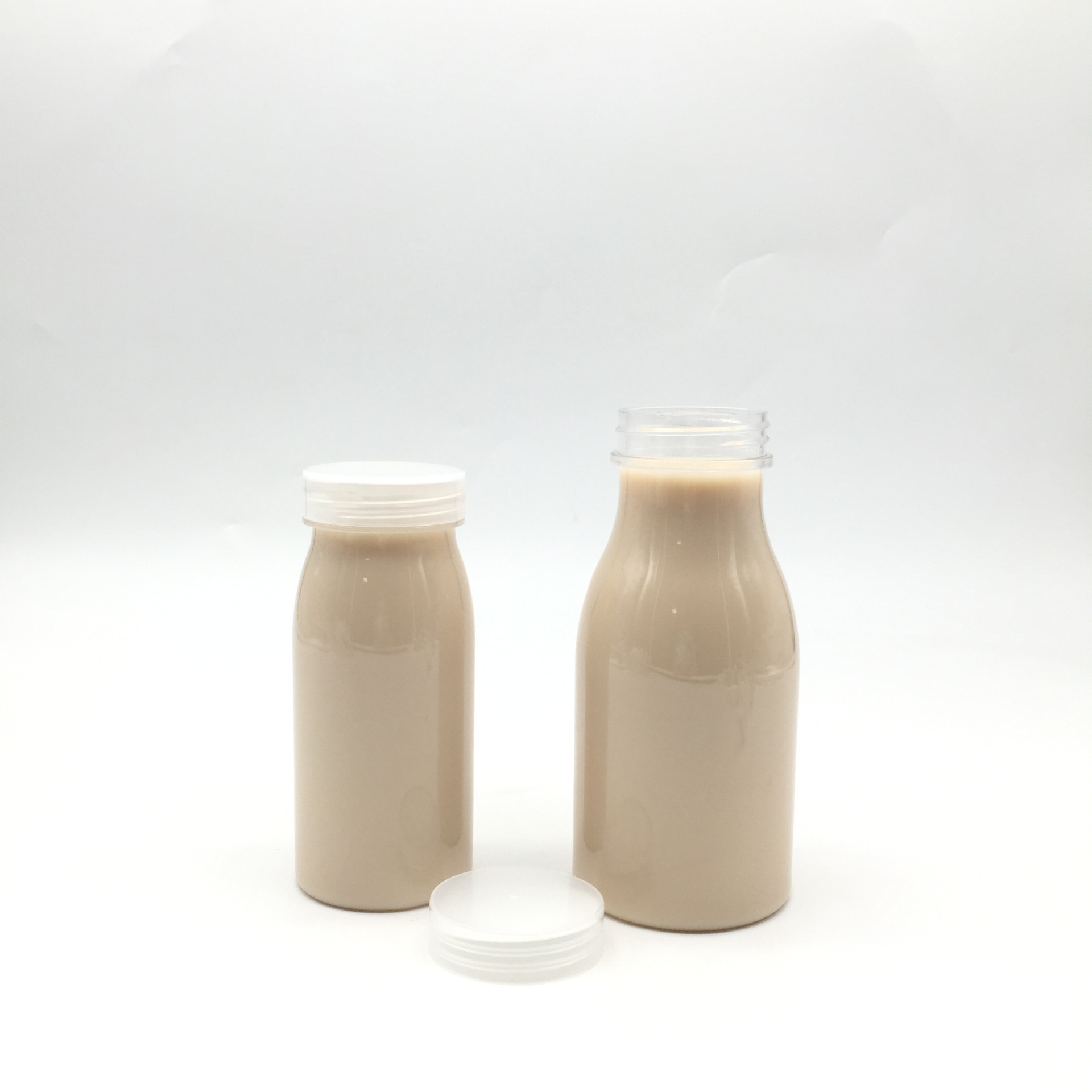 200ml牛奶塑料瓶子 鲜奶牛奶瓶果汁瓶饮料瓶 一次性pet透明塑料瓶