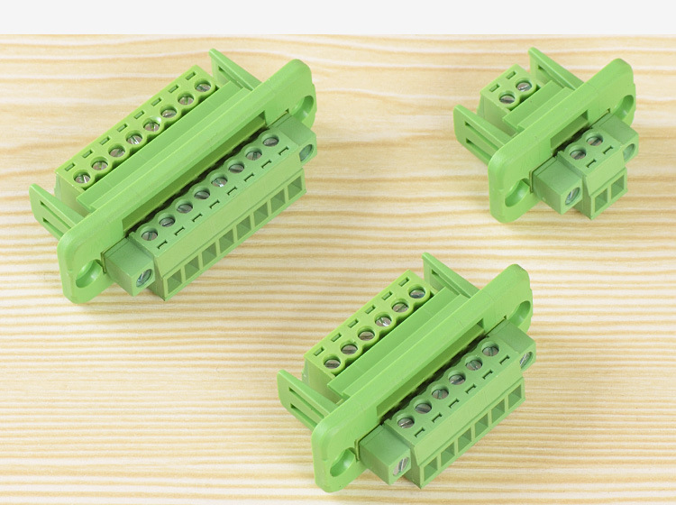 81mm免焊对接带法兰插拔式接线端子