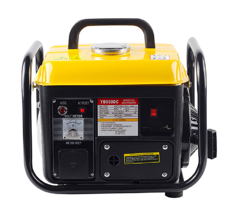 二冲程600/800w手提小型汽油发电机家用单相220v静音户外便携野营