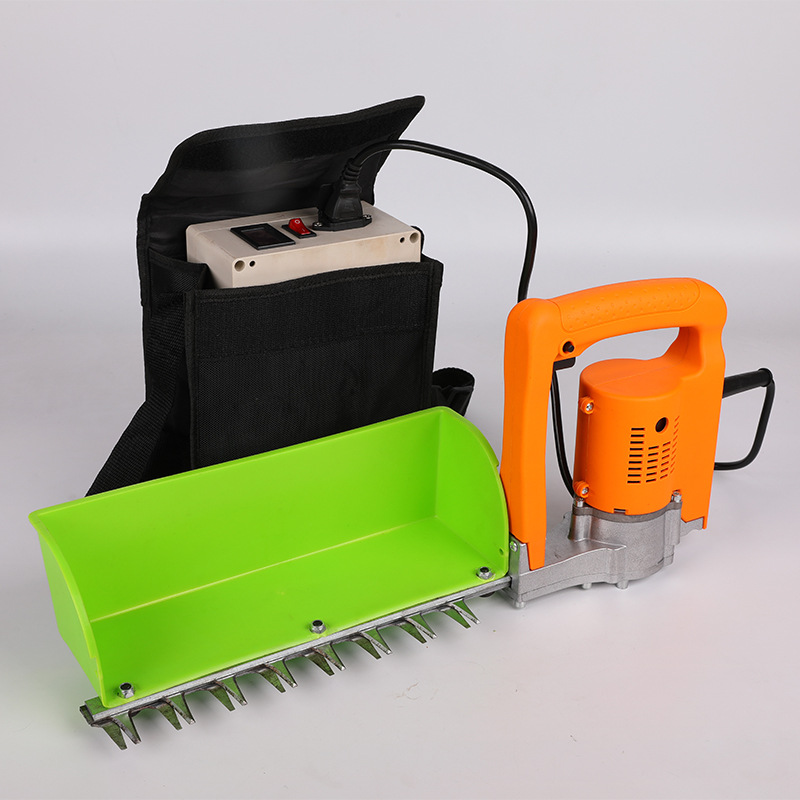 背负式多功能小型充电绿篱机手提便捷式电动修剪剪草机单人采茶机