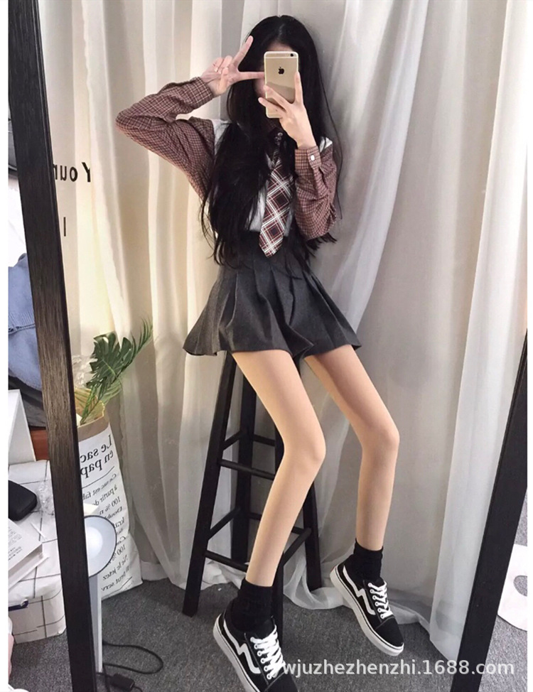 高端 自然 逼真  网红美女们都在穿的光腿神器