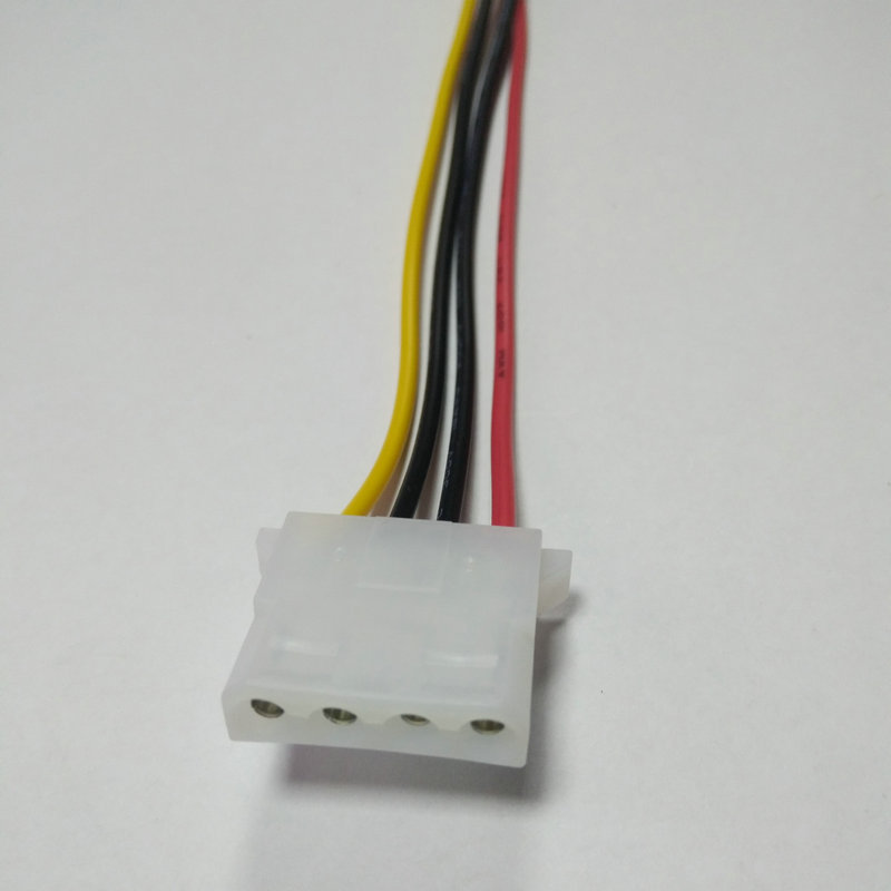 厂家供应sata 15pin公转大四pin母 大4pin sata电源线串口数据线