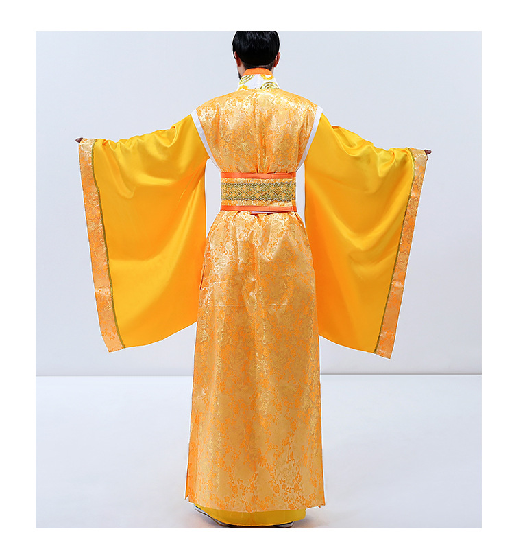 影视古装武则天李治同款皇帝服唐朝男龙袍剧组群演服演出服