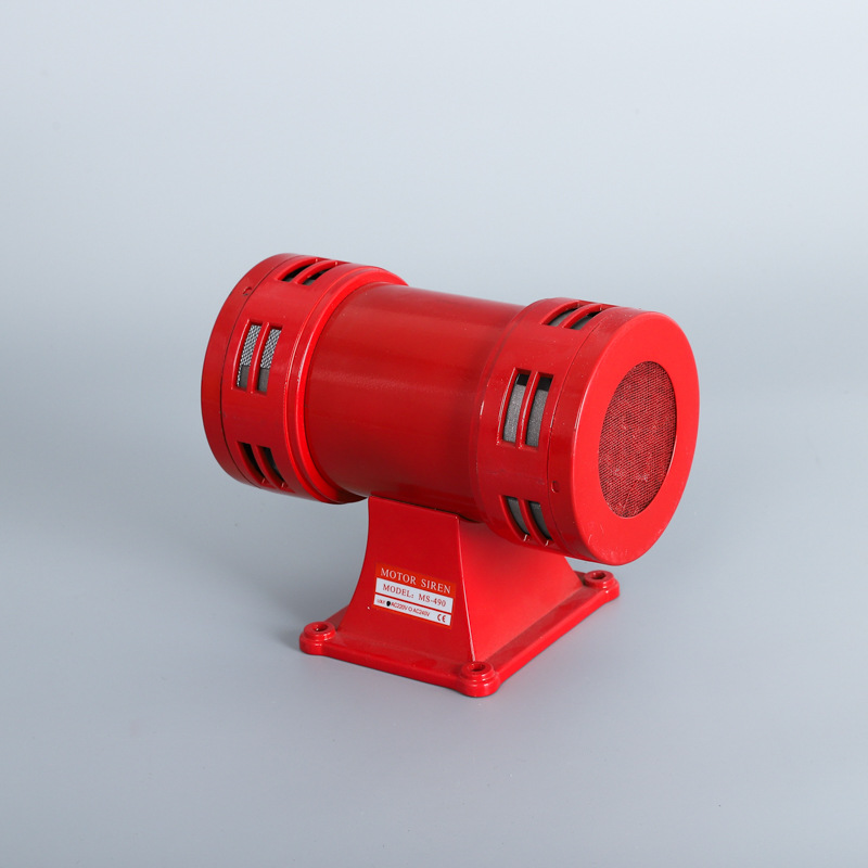 供应ms-190马达报警器风螺警报器ms-590大功率双向防空消防报警