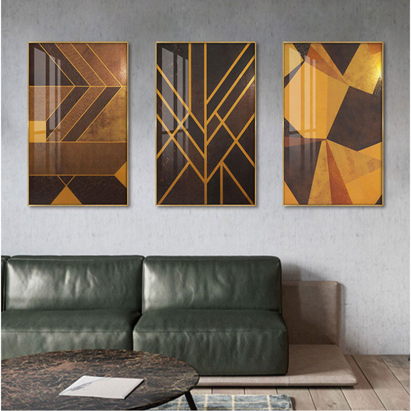 深圳公明亚克力uv喷绘 现代画装饰画画展 画面精美 图案清晰