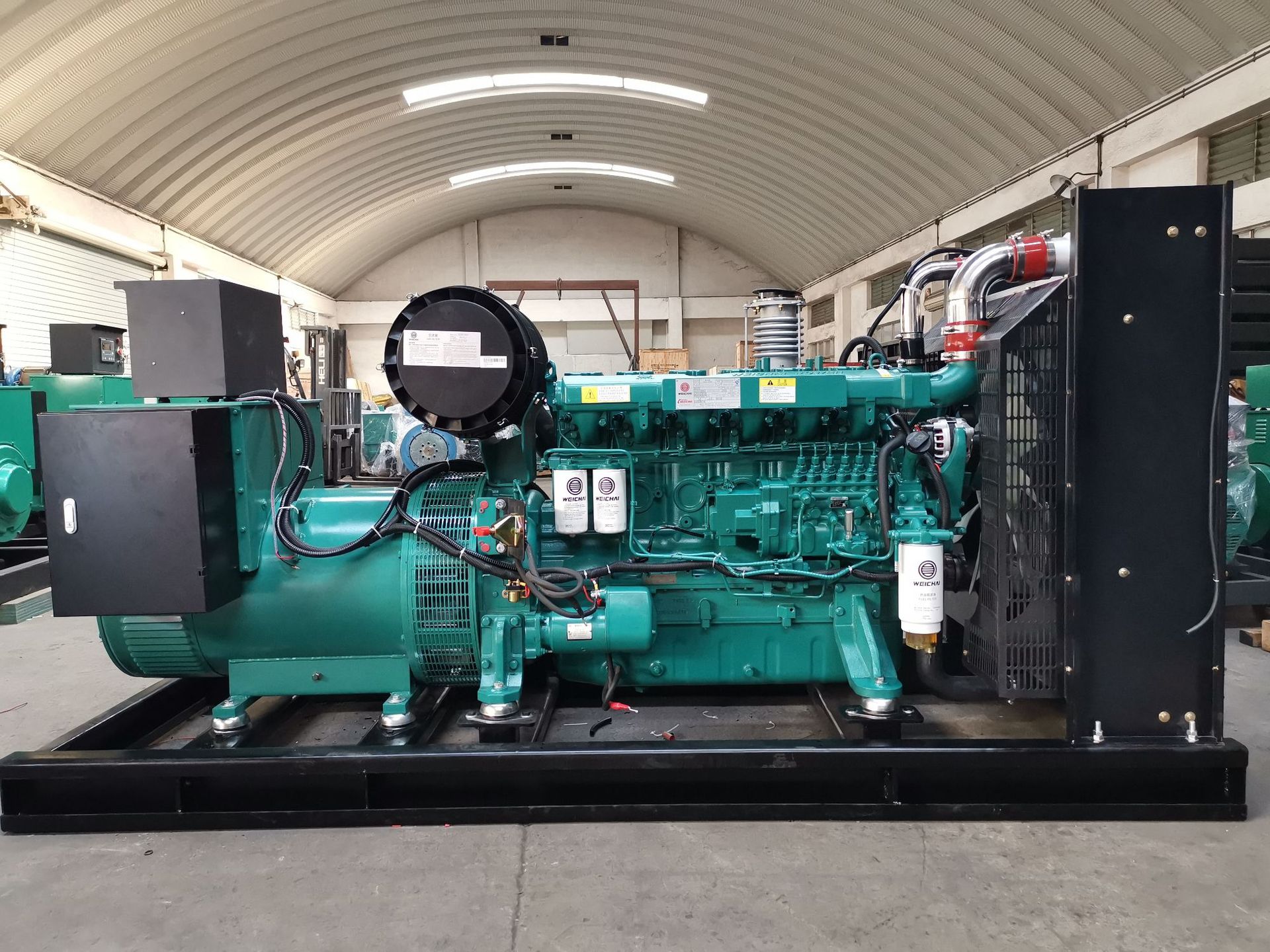 山东潍柴动力200kw千瓦柴油发电机组广西南宁厂家销售搅拌站常用