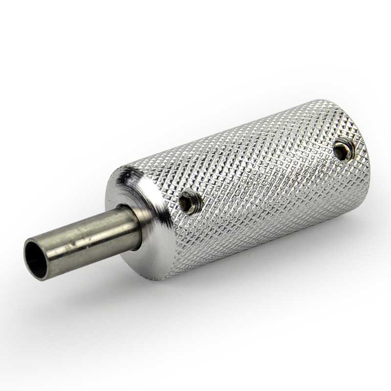 纹身铝手柄22mm滚花握把纹身机纹身针耗材电源纹身器材配套用品