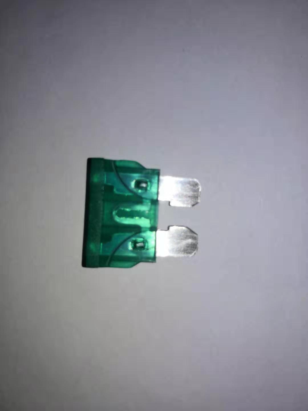 电动车摩托车保险片保险管保险丝插片30a盒装配件