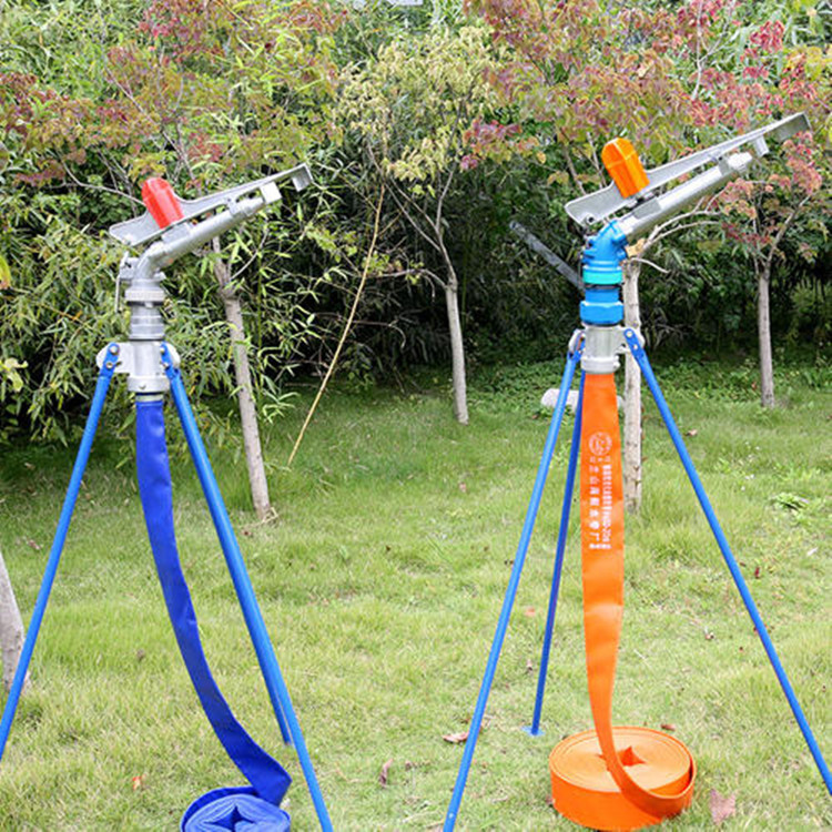 50涡轮大田雾化浇地摇臂喷枪 城市多功能除尘喷枪 喷灌喷枪