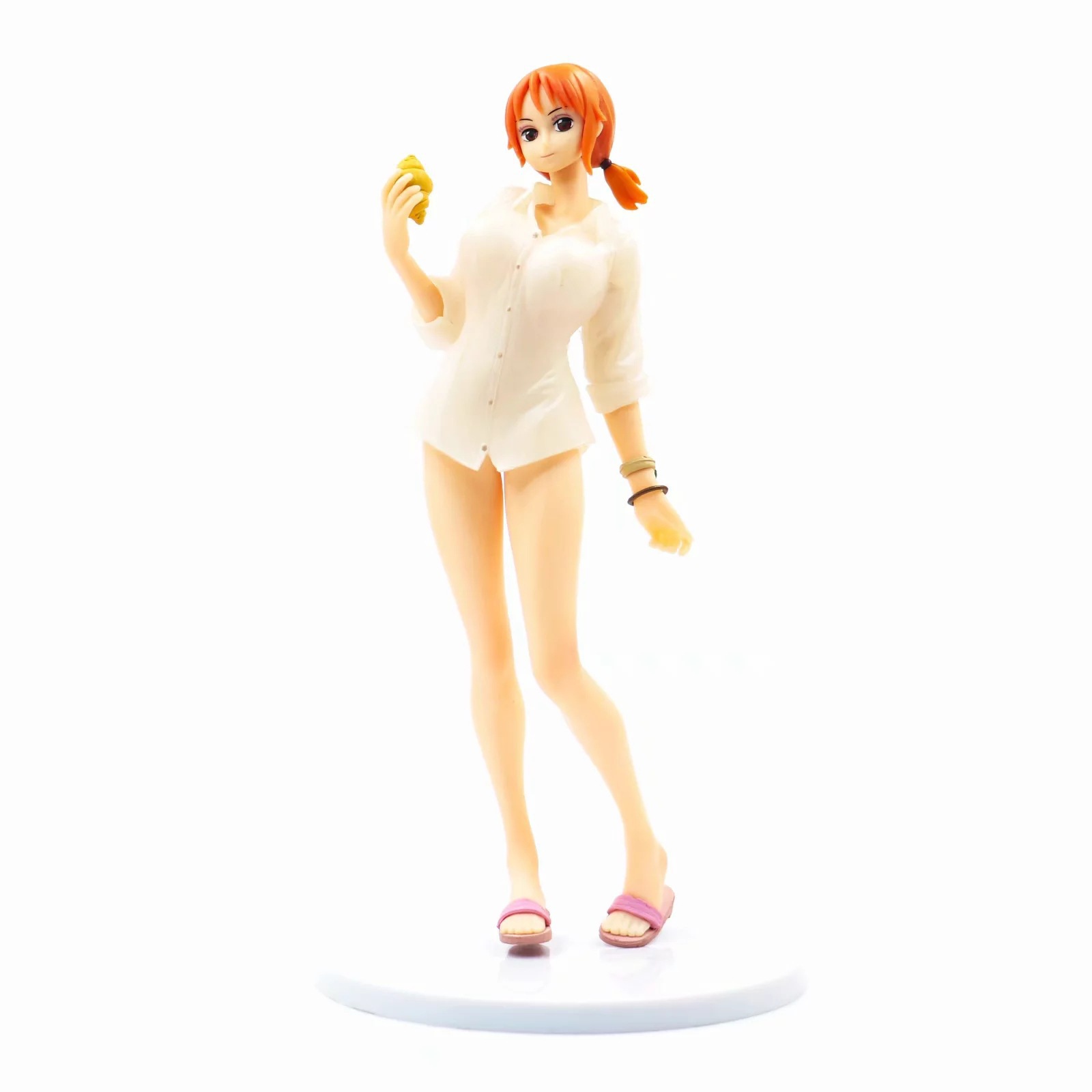 pop 剧场版 强者世界 娜美 白衣 白衬衫 手办模型