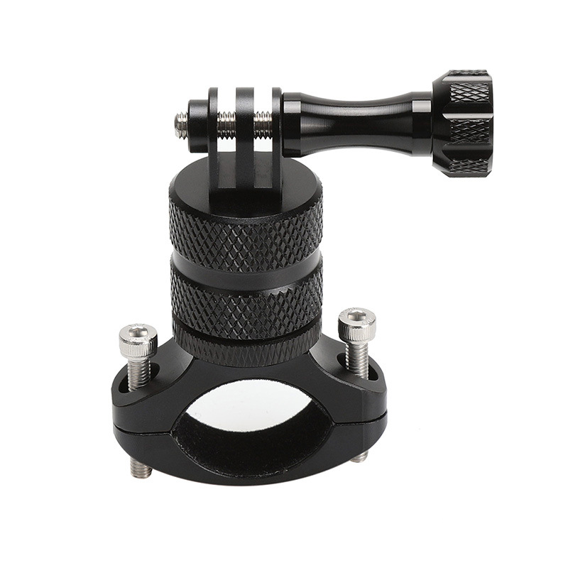 铝合金gopro配件 360度旋转固定自行车 电动车 摩托车单车支架夹