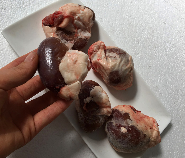 绿爱 内蒙古羔羊羊腰子 羊肾脏烧烤食材 原油羊腰羊内脏羊下货