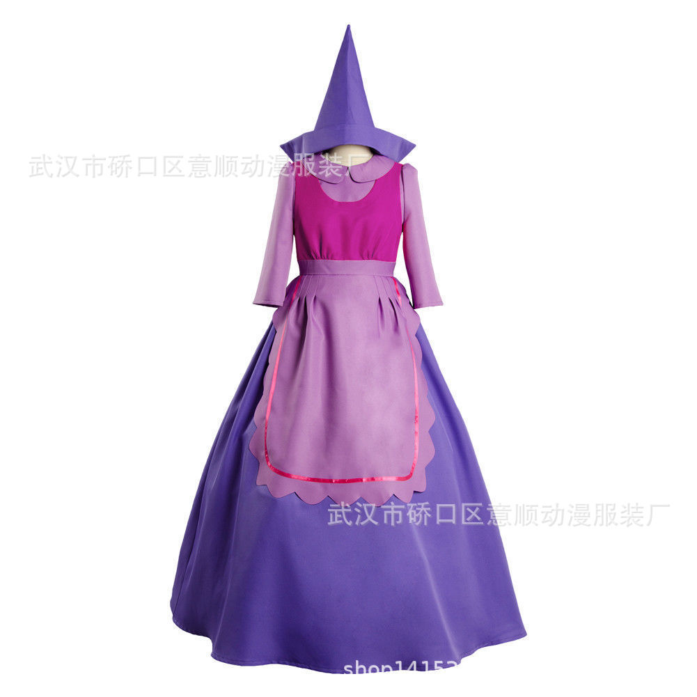 电影灰姑娘鼠标perla连衣裙成人礼服角色扮演服装