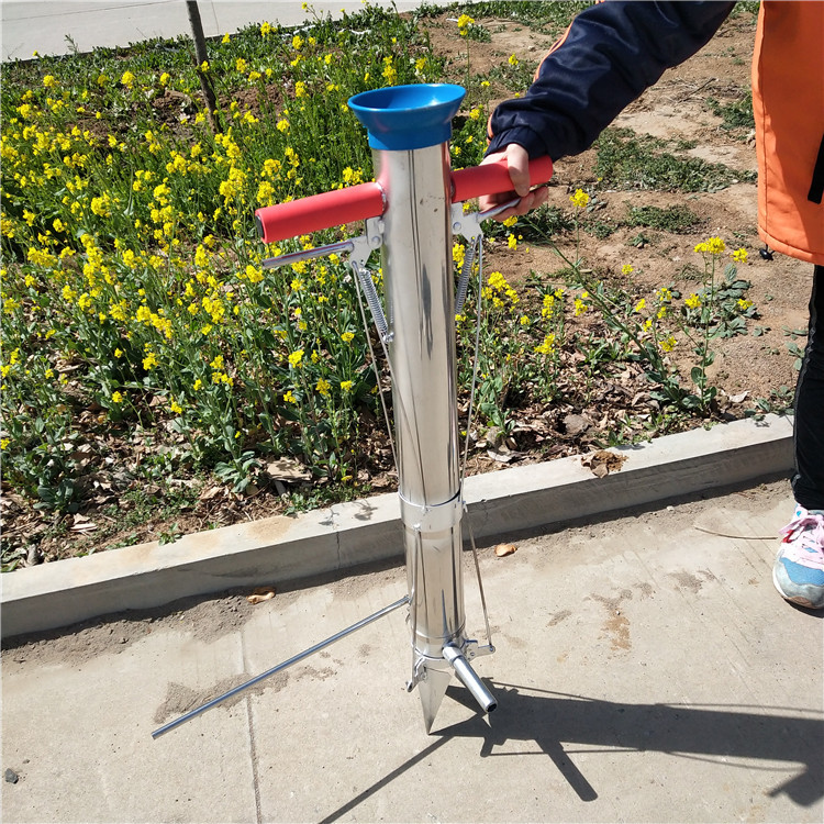 蔬菜瓜苗辣椒种植器 不锈钢幼苗播种器 农用秒栽器