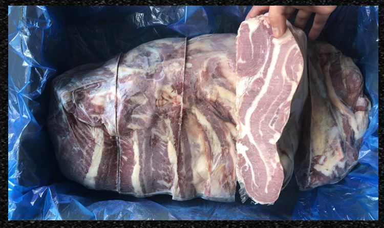 进口巴西411/504厂冷冻牛腩 去骨板冻牛肉 可代切牛腩粒 量大价优