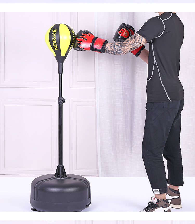 成人立式发泄拳击速度球 不倒翁家庭健身器材沙包健身拳击球批发