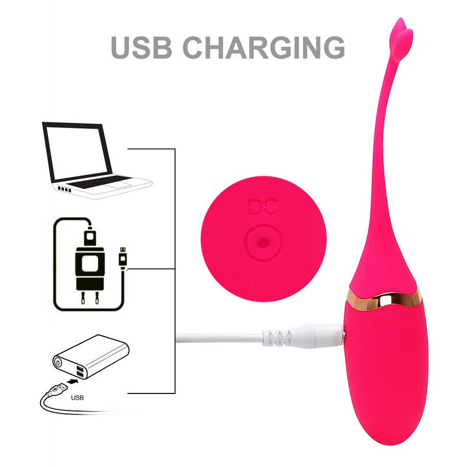 Usb Charging Wireless Remote Control Vibrator Fishtail Tadpole Wireless Remote Control Vibrator Sex Toys One-Piece Delivery