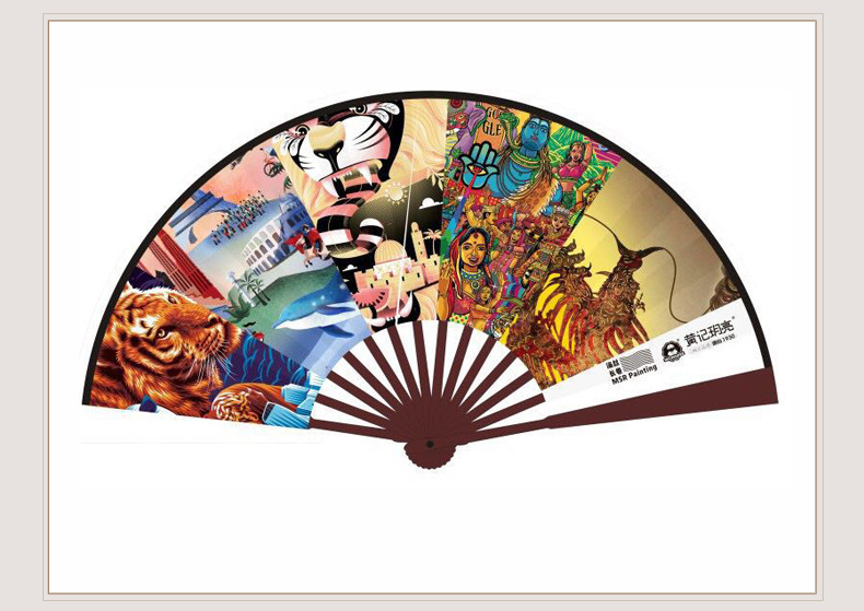 丰宇工艺扇 定制绢布扇面礼品折扇纸质广告扇 厂家直销批发