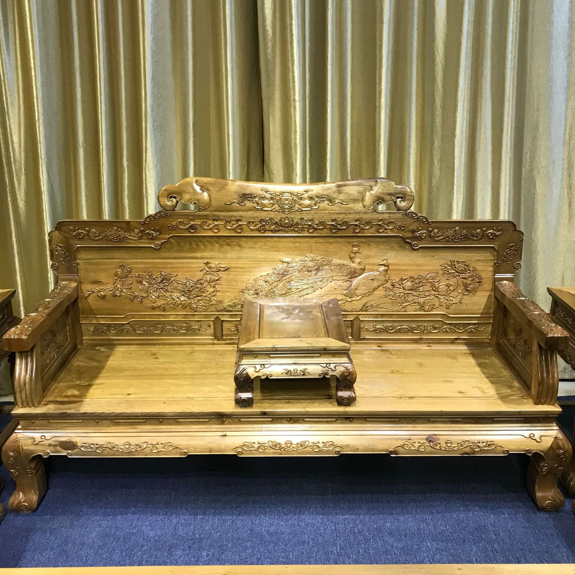 小叶桢楠金丝楠木家具沙发十三件套厂家直销