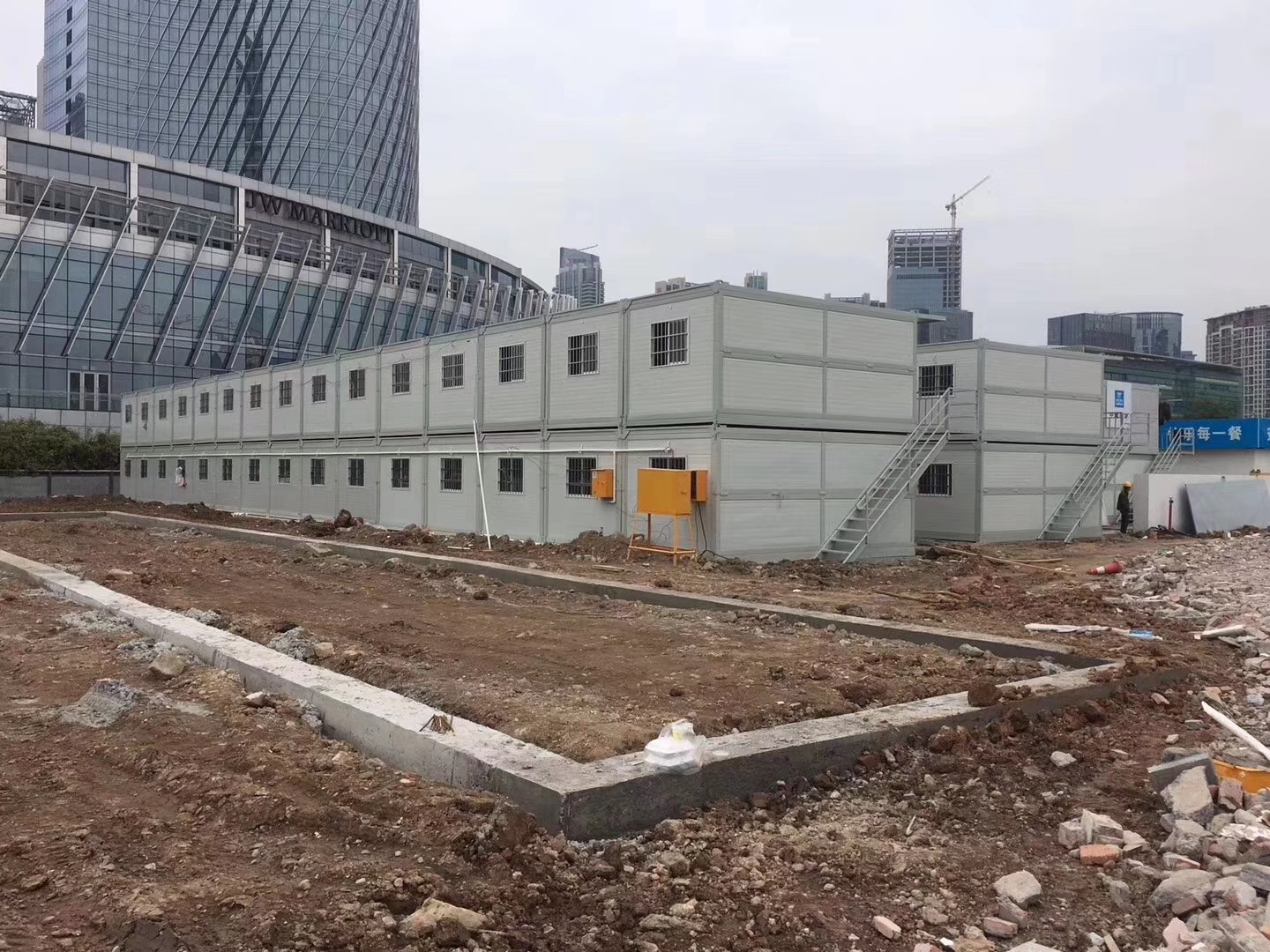 折叠集装箱房 出口折叠集装箱房工厂可折叠集装箱房 组合集装箱房