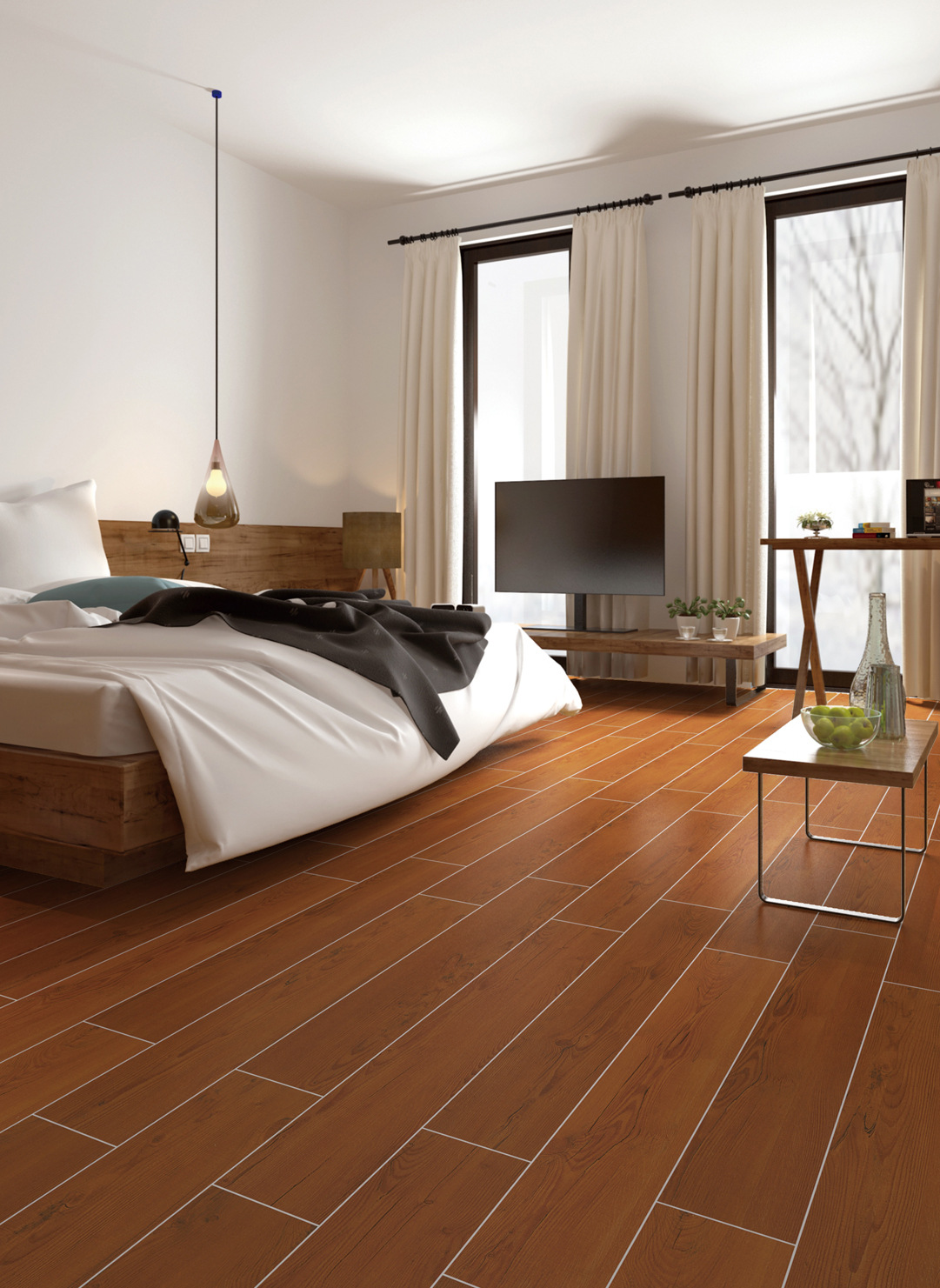 150x800仿木纹地板砖卧室客厅酒店防滑仿瓷砖仿木瓷砖