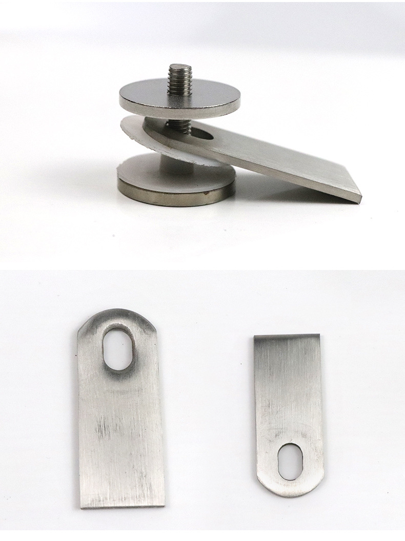 厂家定制不锈钢玻璃栏杆连接件 楼梯扶手栏杆玻璃固定连接配件