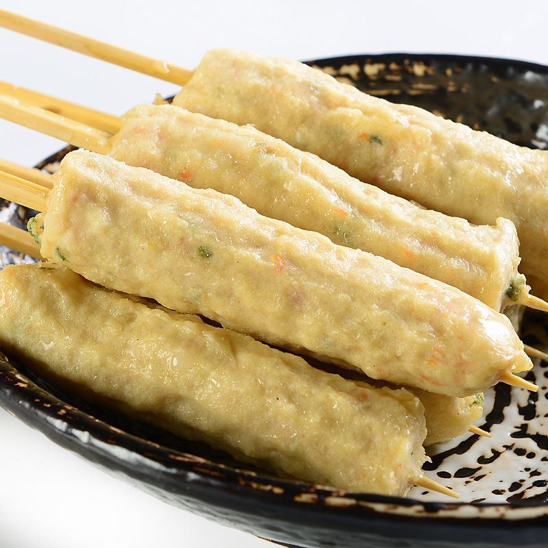 关东煮食材鸡肉蔬菜卷10串360g连锁便利店关东煮食材批发供应商