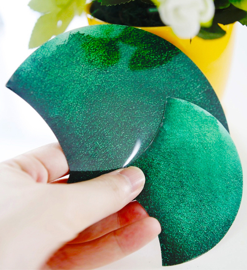 佩格鱼鳞扇形瓷砖贴纸厨房卫生间手工diy墙贴民宿酒店地板贴自粘