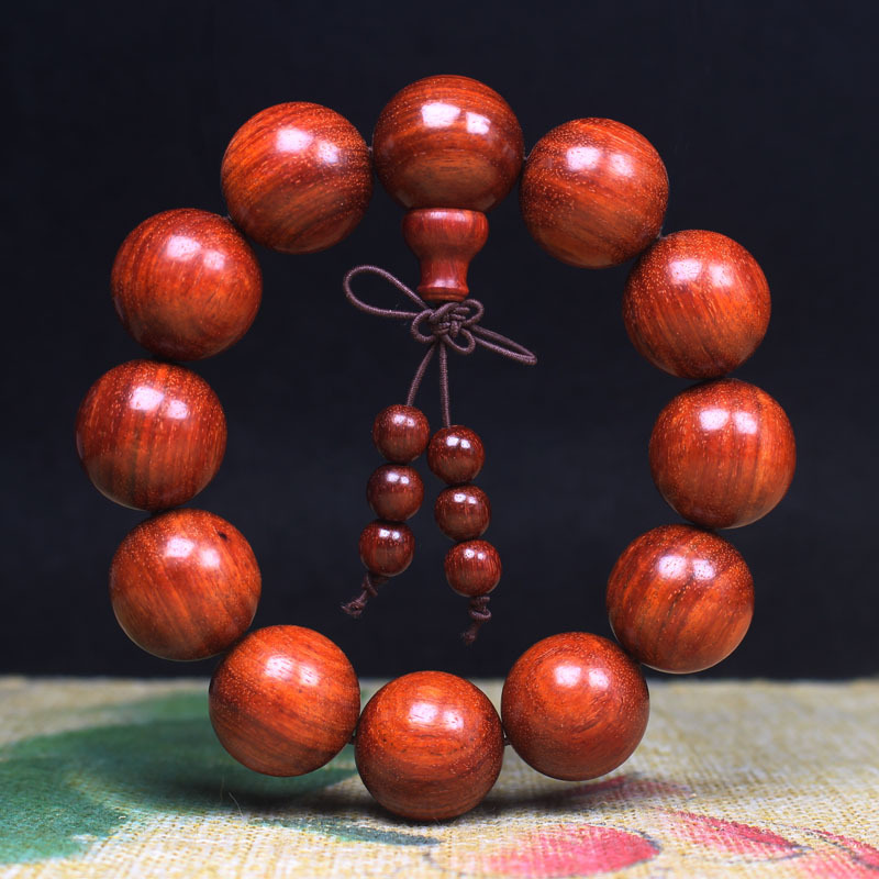 赞比亚小叶紫檀血檀精挑款式 类似印度小叶紫檀佛珠