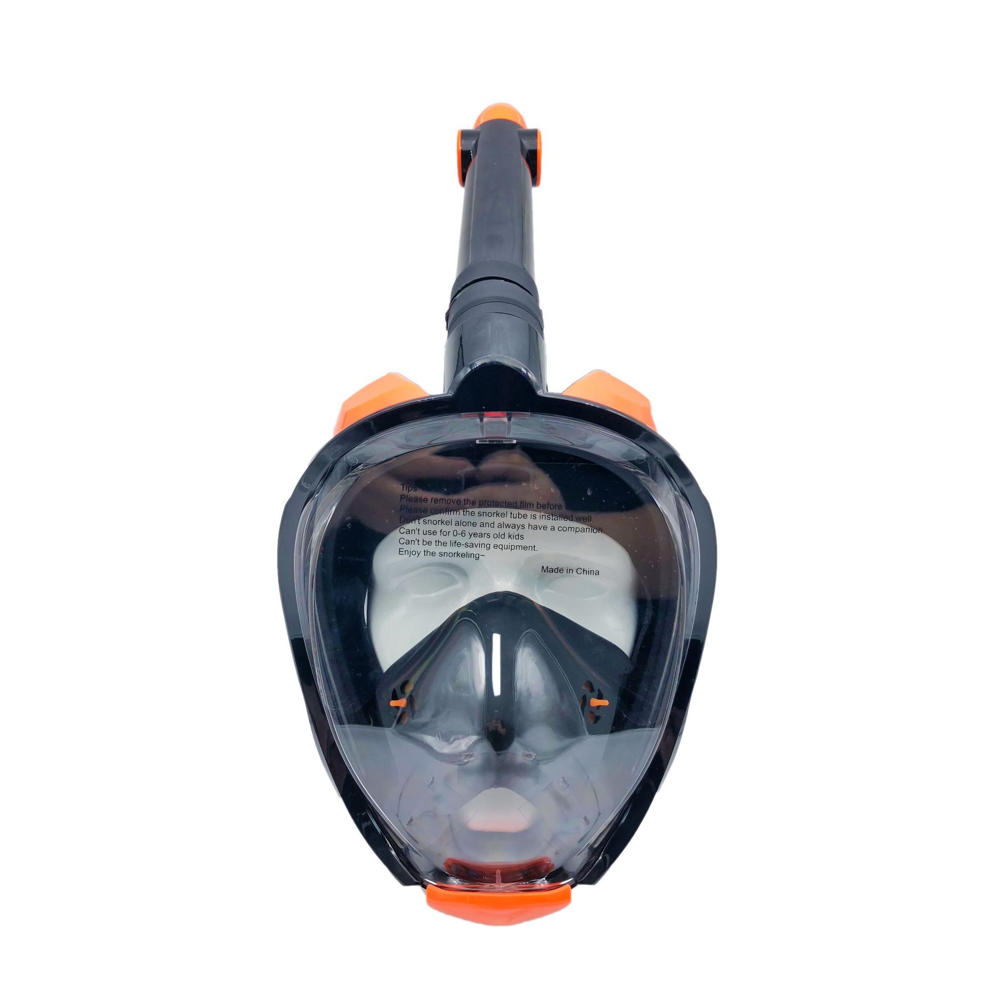 新款潜水面罩面具 全干式潜水浮潜面罩面具 gopro防雾潜水面罩