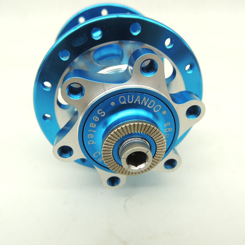 quando昆腾花鼓 山地自行车8/9/10速卡式碟刹 轴承快拆花鼓 28孔