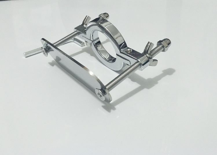 情趣用品另类sm不锈钢阴囊夹具 金属cb 睾丸压迫束缚成人用品