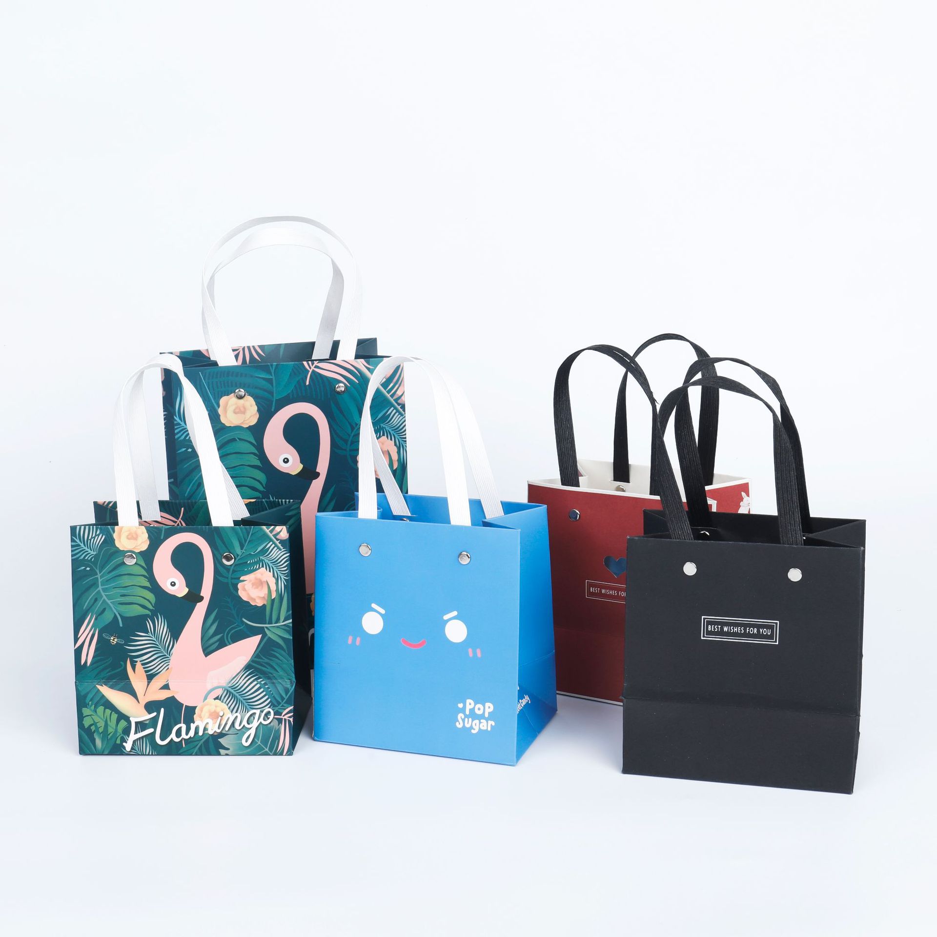 手提袋定制 企业手提袋环保购物袋定做 服装广告包装纸袋印刷logo