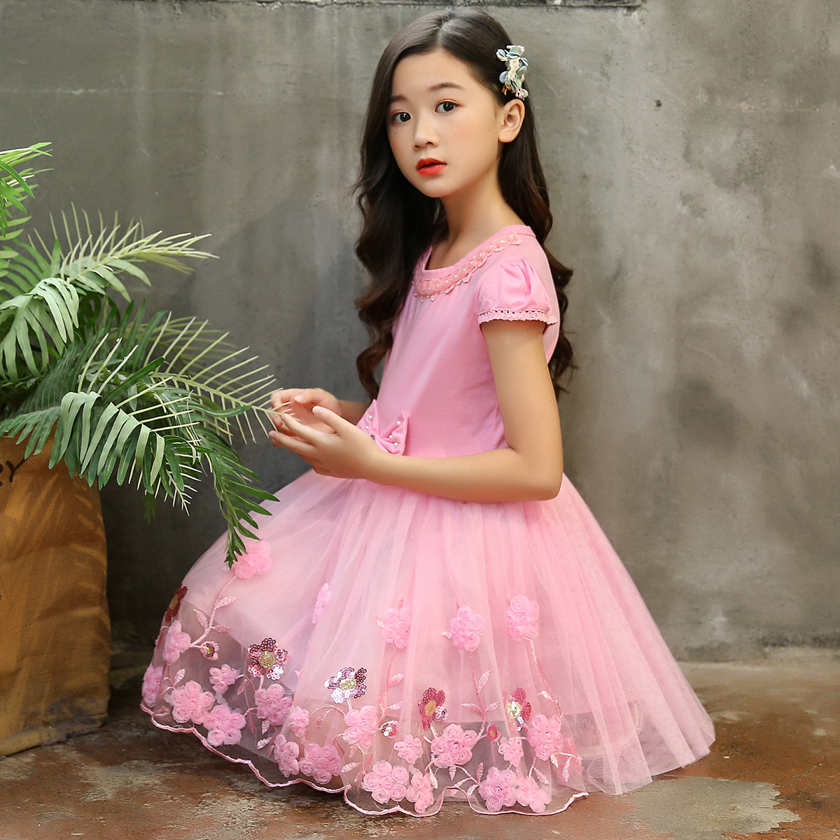 公主裙纱裙甜美