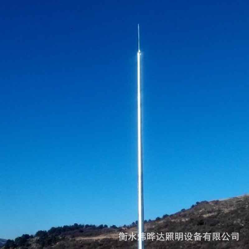 不锈钢提前放电避雷针 30米环形钢管避雷针 楼房接闪杆