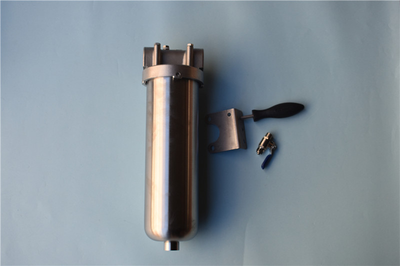 10寸常规款304/316超声波前置不锈钢过滤器食用油柴油水过滤