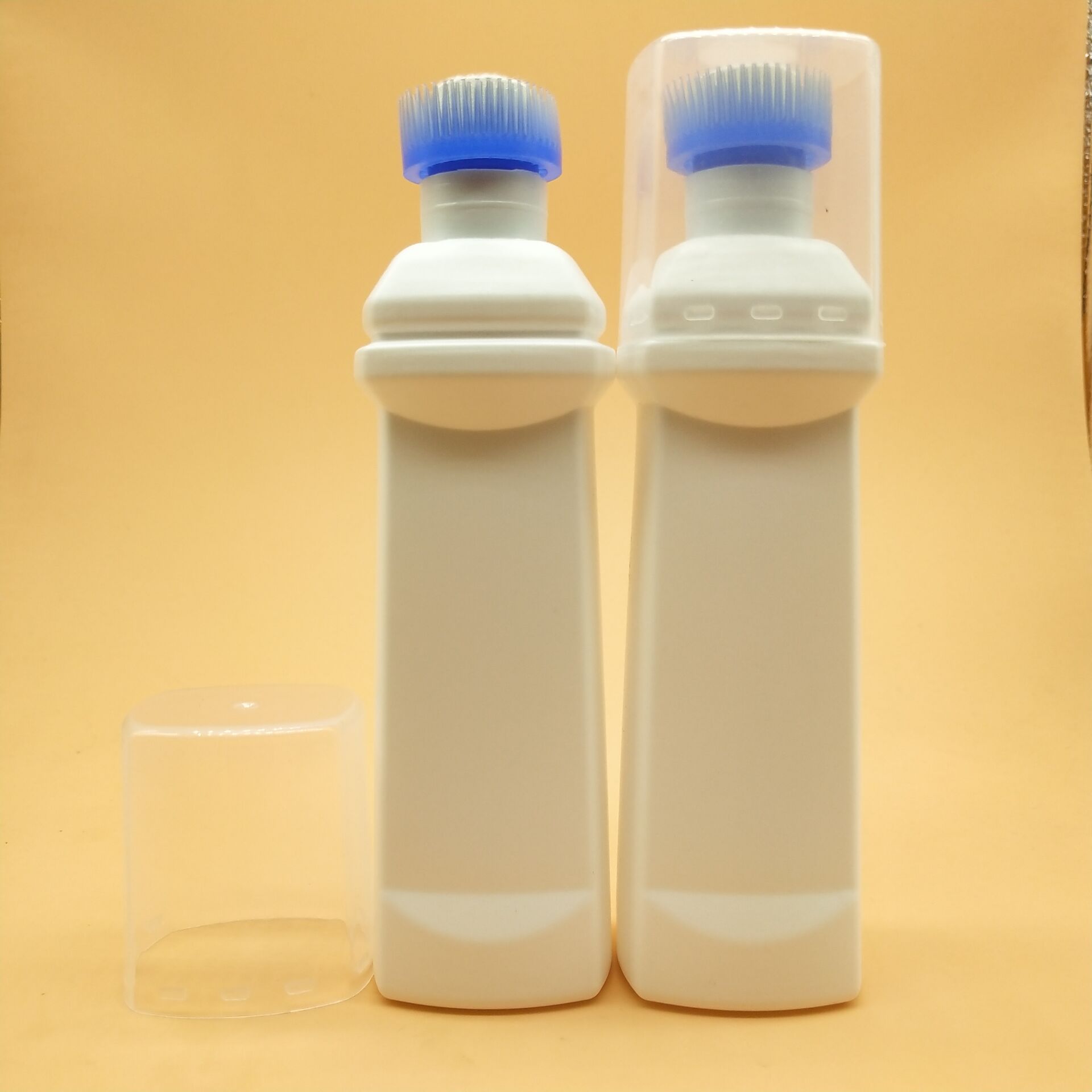 现货100ml毫升大帽塑料瓶 pe瓶子 鞋油清洁剂瓶 小白鞋神器瓶