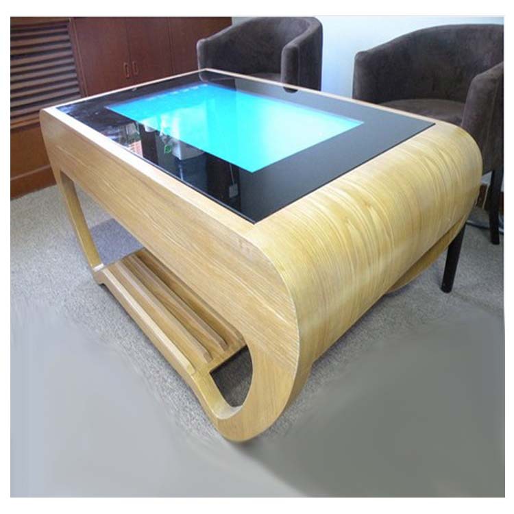 定制32寸43寸触摸茶几多点游戏控触智能桌会议互动查询一体机