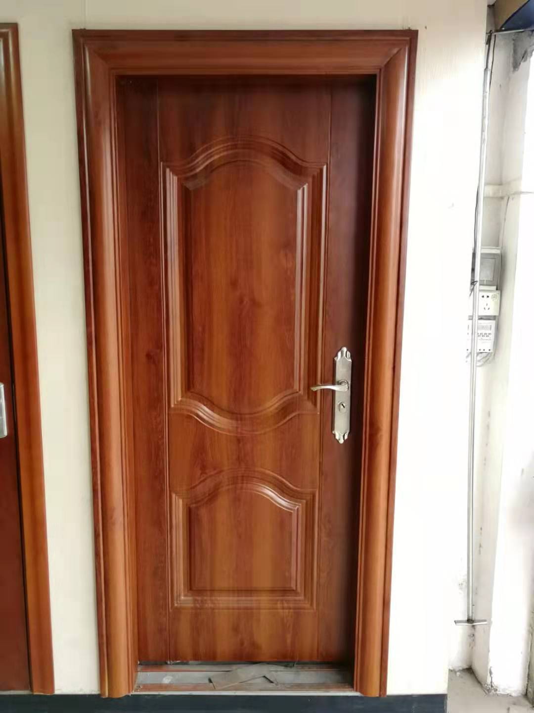 电解板钢质防盗门